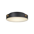 Maxim Lighting Rivet VX LED Flush Mount 42129BKAB